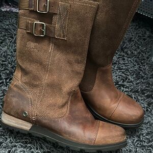 Sorel Brown Leather Boots